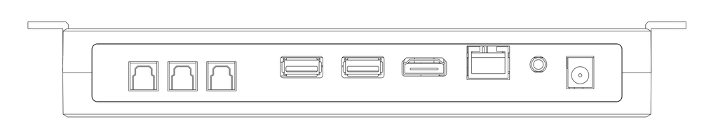 4K MultiFunctions Audio&VideoMediaplayer - 6x Digital Output - Soundbar
