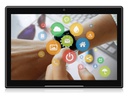 7inch Android Display - TouchScreen - Counter Model-Black-Front
