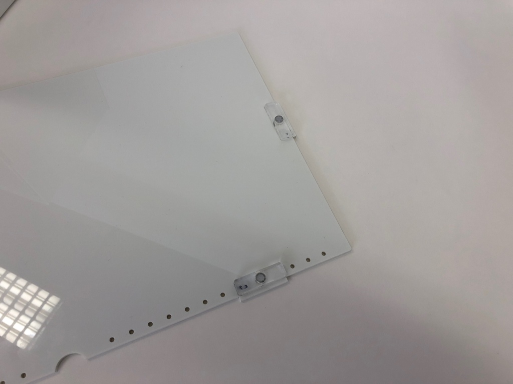 18.5inch Transparant Box - Android TouchScreen - White Housing - Back - 2