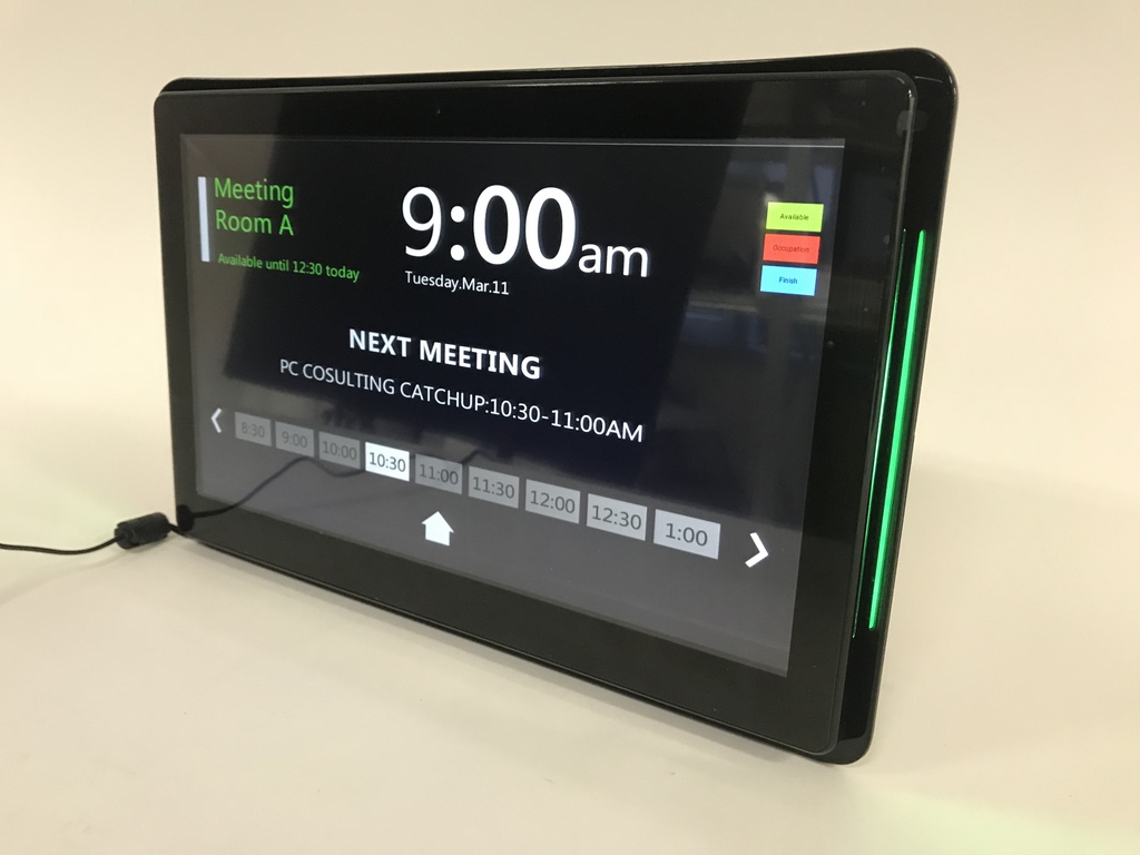 13.3inch Android MeetingRoom Display - TouchScreen - Black / Black