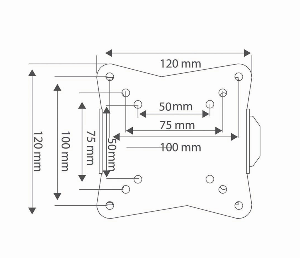 Wall Bracket for Small Screens (up to 30kg)