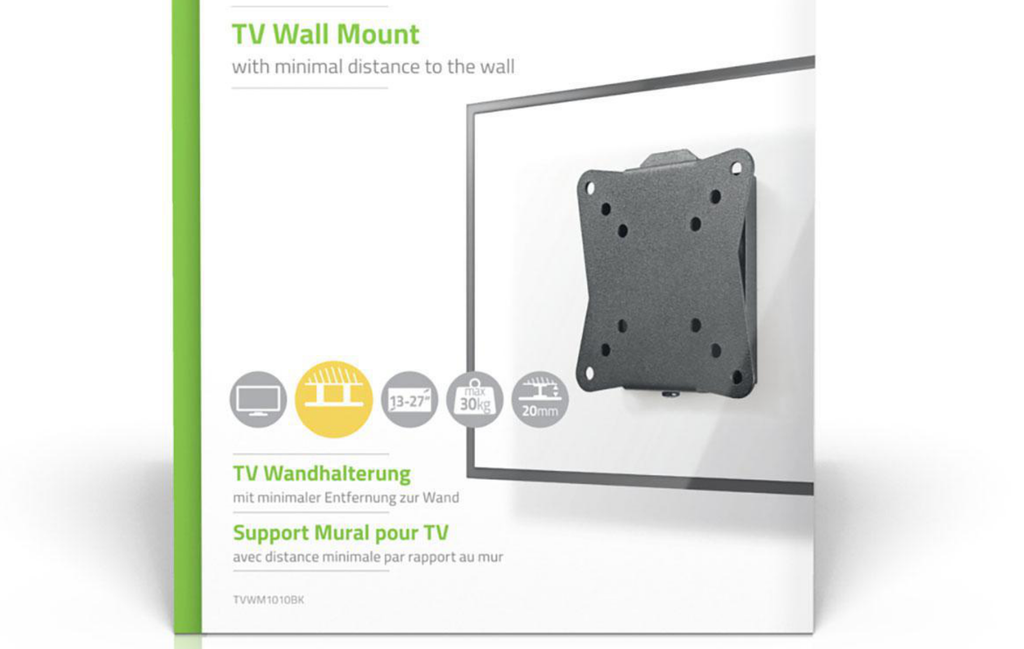 Wall Bracket for Small Screens (up to 30kg)