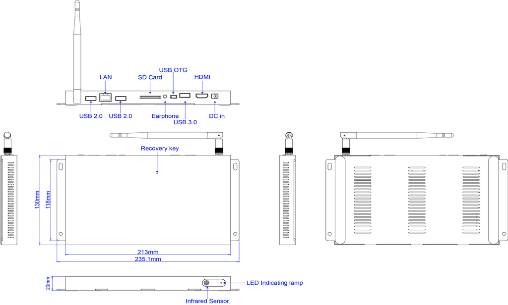 Android PC Computer - 7.1 Android - RK3399