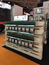 47.1inch Long Stretched Shelf Display, including HDMI IN & OUT and Internal Mediaplayer