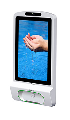 21.5inch Sanitizer Display - TouchScreen - Wall Mount