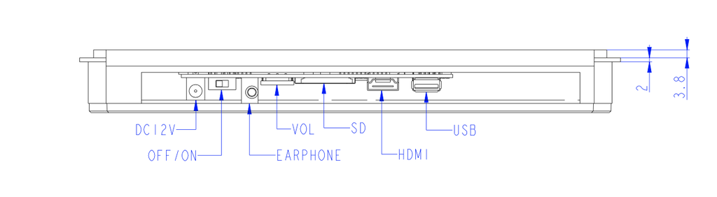 10.1inch MediaScreen - OpenFrame