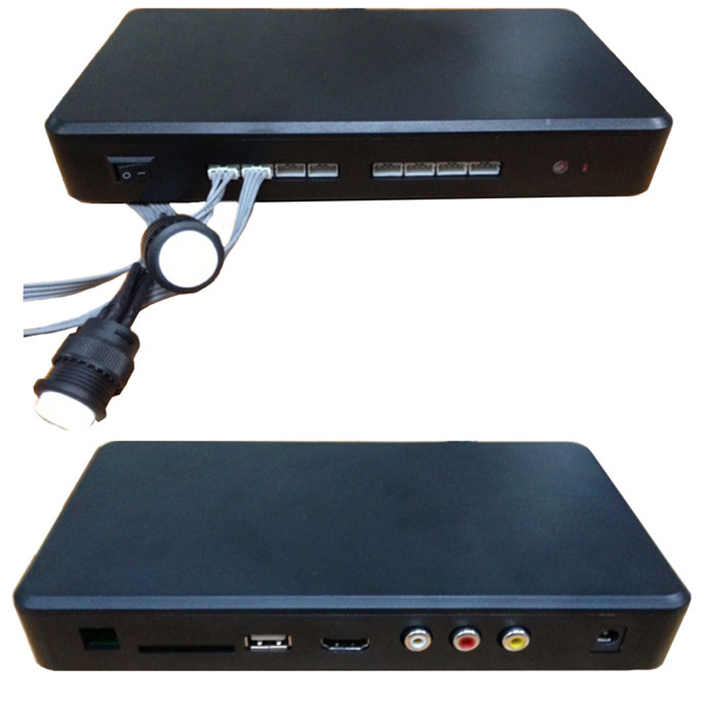 Full HD Mediaplayer + PushButton Function (8x) 