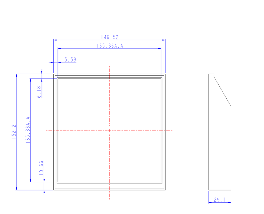 7.5inch Android Square LCD - Roombooking