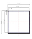7.5inch Android Square LCD - Roombooking