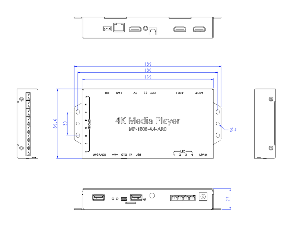 4K Mediaplayer Instore Soundbar-Tester
