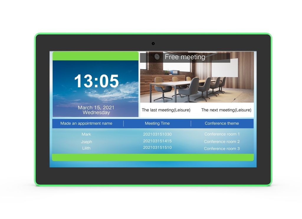 15.6inch Android MeetingRoom Display - TouchScreen - Black 
