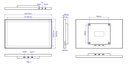 10inch Touch Monitor - Thin - HDMI IN - 400/600nit 