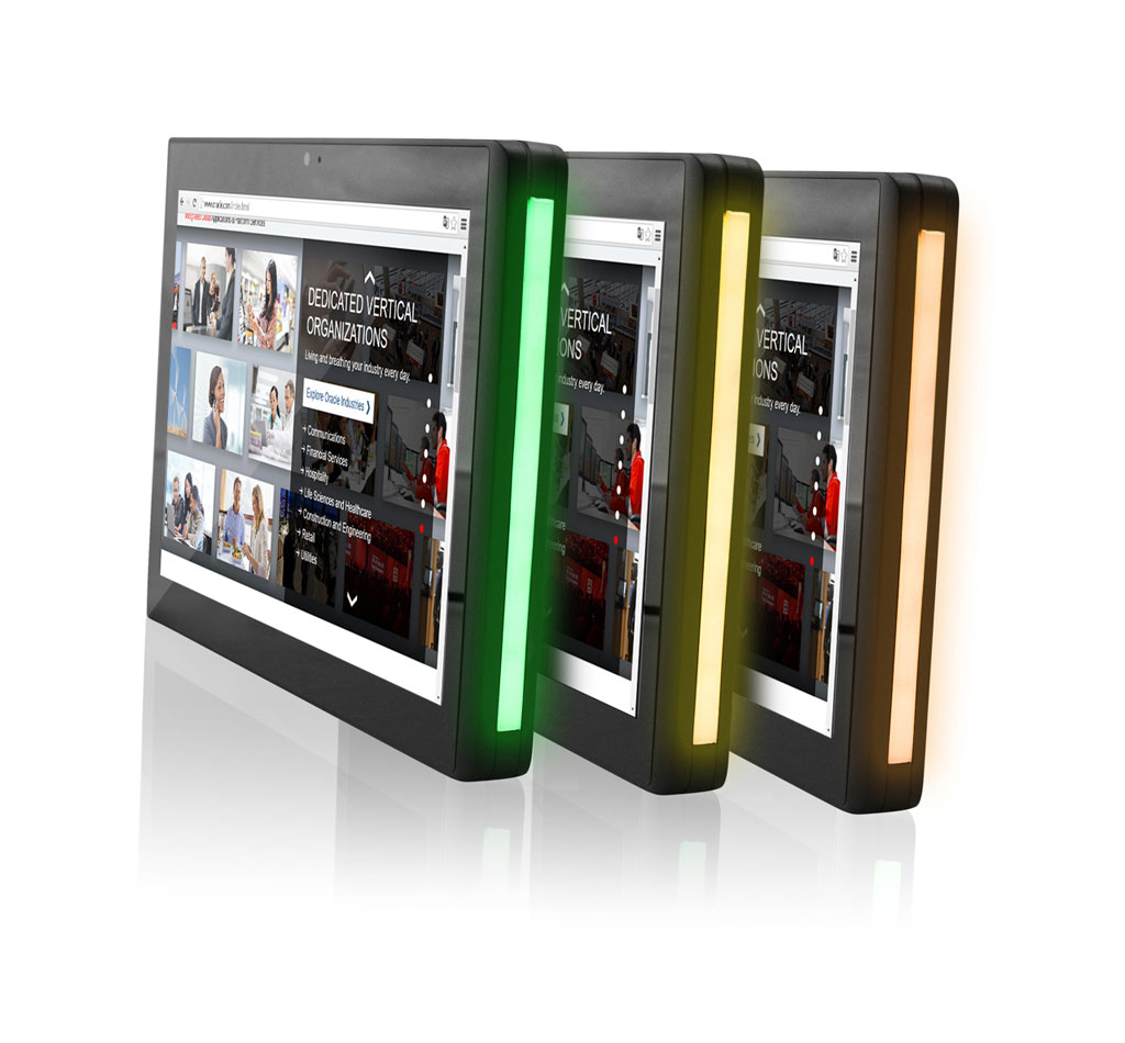 10,1inch Android - TouchScreen - MeetingRoom Display - Side - Colors