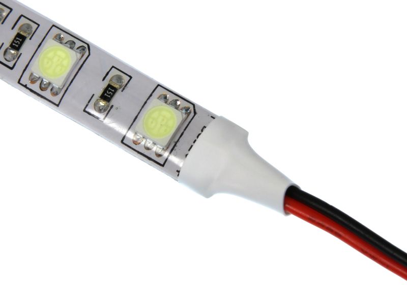 LED Strip Customized Size / Flexible Strip with External Cable