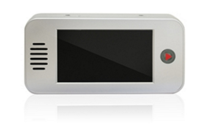 4.3inch Shelfwall MediaDisplay - push & play video