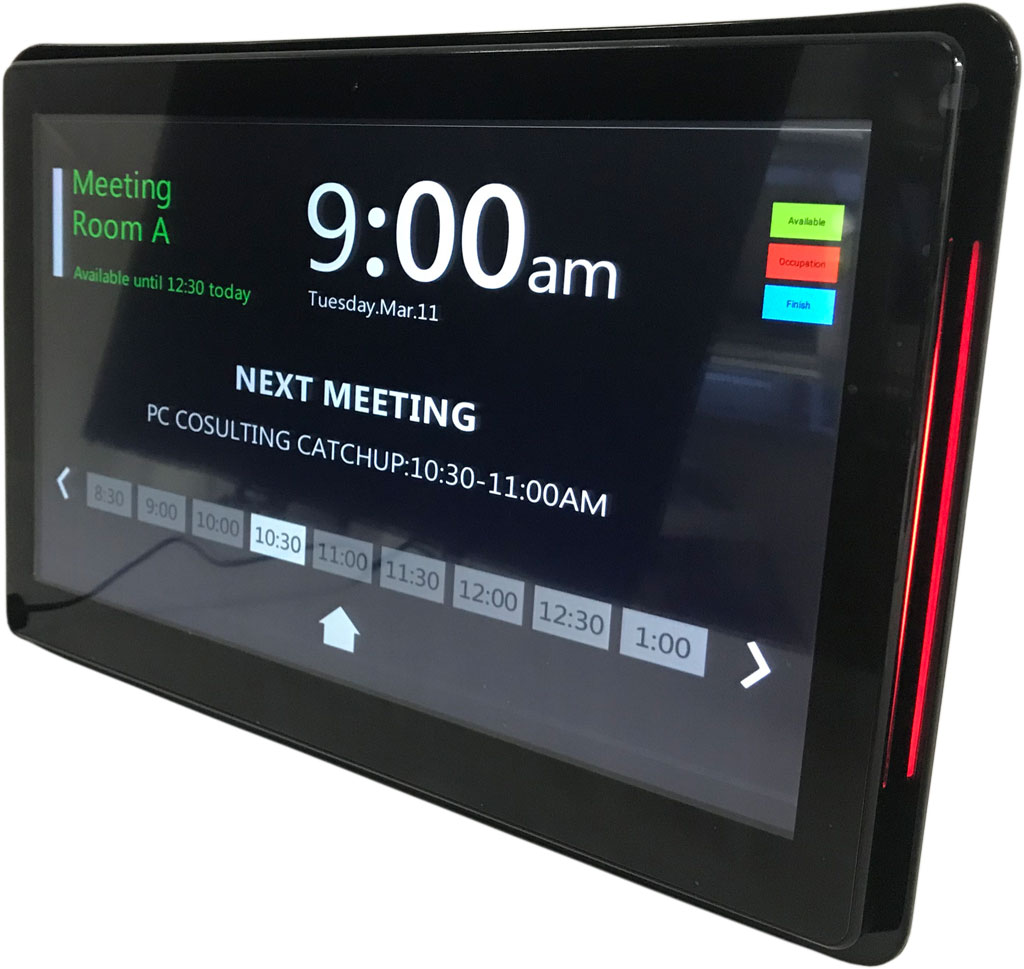 13.3inch Android MeetingRoom Display - TouchScreen - Black / Black