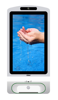 15.6inch Sanitizer Display - Touch - Wall Mount