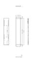 35.5inch Long Stretched Shelf Display, including Android 8.1