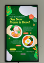 49inch MediaScreen Monitor - Android OS - Ultra Flat & Small bezel
