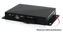 Full HD Mediaplayer for Looping Video or Interactive external Pushbutton function (6x) - AutoStart-Play-Loop