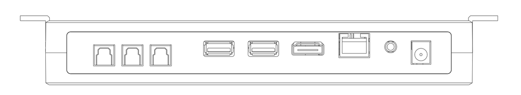 4K MultiFunctions Audio&amp;VideoMediaplayer - 6x Digital Output - Soundbar