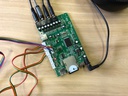 AudioBoard with Multi Output Jacks (6) plus external PressButtons - optional connection LED strips - Input Mobile device 