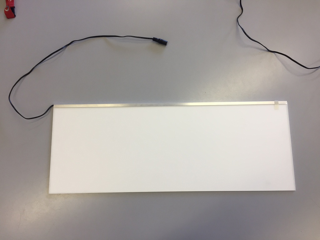 LED light pad customized size with external cable