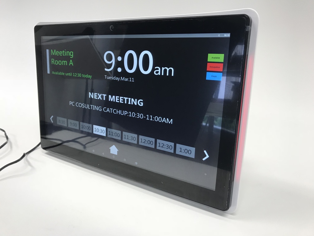 15.6inch Android MeetingRoom Display - TouchScreen - Black / White