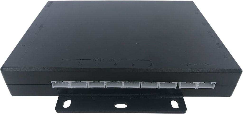 AudioBoard with Multi Output Jacks (6) plus external PressButtons - optional connection LED strips - Input Mobile device 