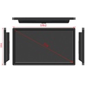 24inch TouchScreen InfoDisplay LCD - StandAlone
