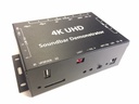4K SoudBar Demonstrator - MultiFunctions Android Audio&VideoMediaplayer - 8x Digital Output + optional LED strips 