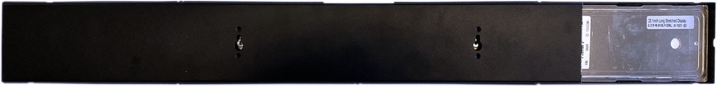 23.1inch Long Stretched Shelf Display, including HDMI IN &amp; OUT and Internal Mediaplayer