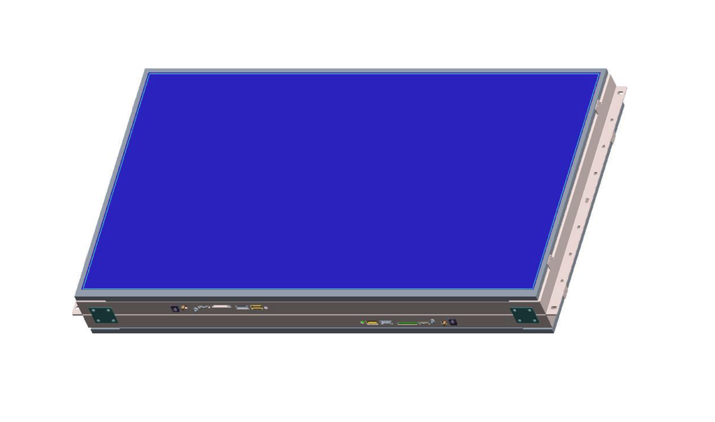 27inch MonitorScreen - Open Metal Frame Monitor - Double Sided