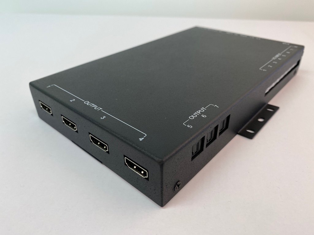 4K SoudBar Demonstrator - ATMOS Dolby - MultiFunctions Android Audio&VideoMediaplayer - 4x HDMI Output + optional LED strips