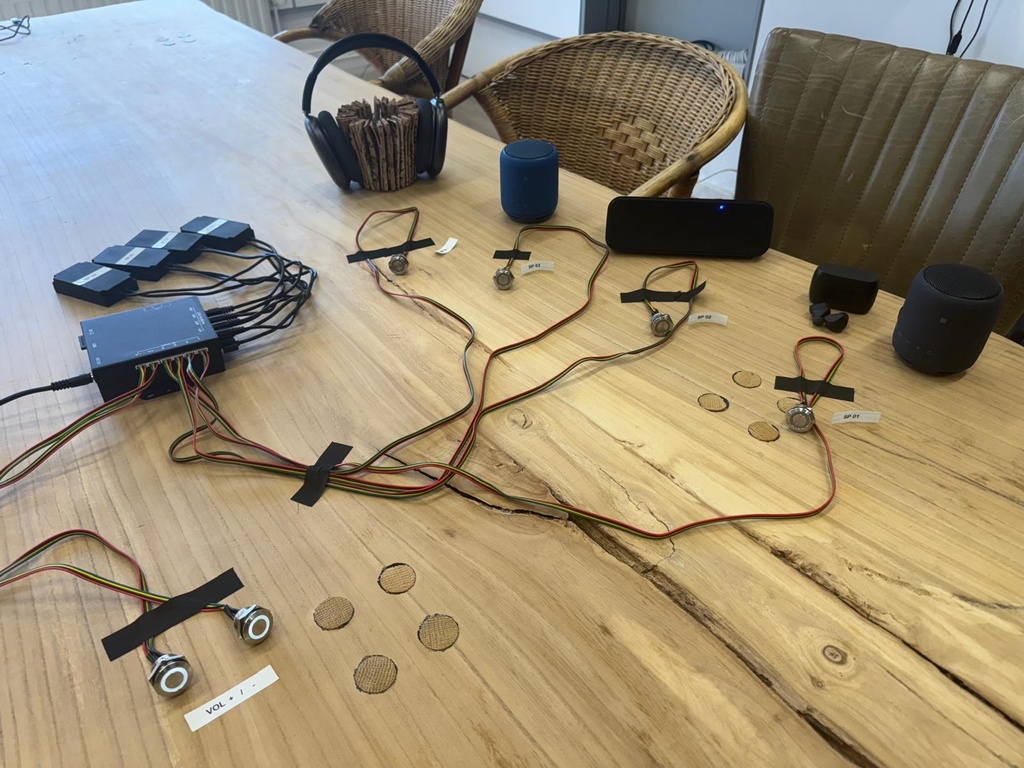 AudioBoard with Multi Bluetooth Connections (4x)