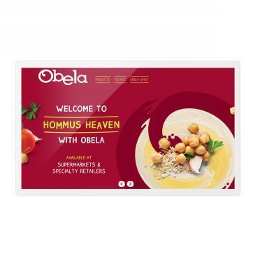 21.5inch Android Display - Touchscreen - No Camera - Small Bezel