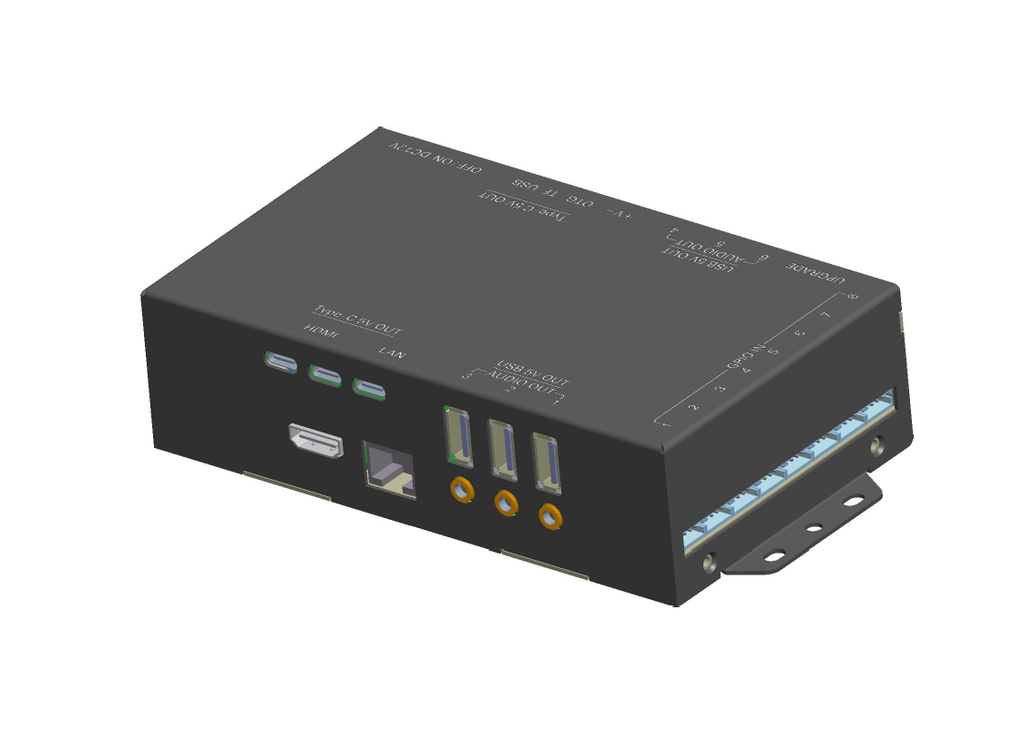4K Mediaplayer - 6x BT support + Jack + USB Power