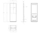 43inch Floor Kiosk Touch - Android OS & HDMI IN