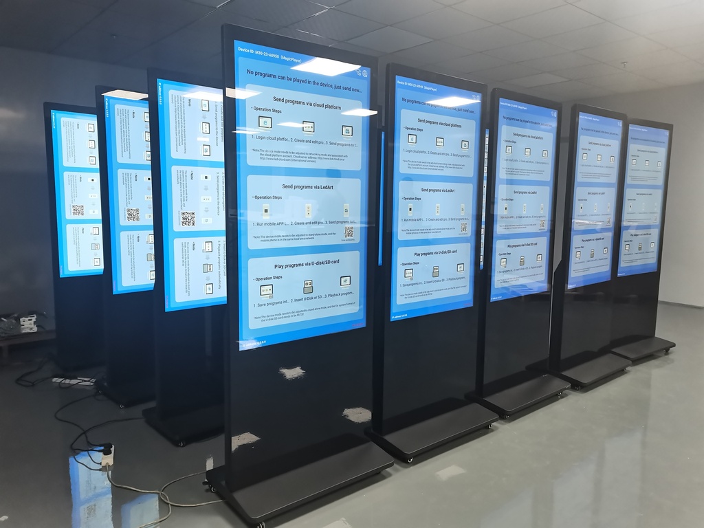 43inch Floor Kiosk Touch - Android OS & HDMI IN