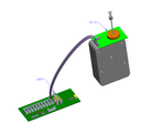 RFID - Plastic Round Tag (for Pull Cable box)