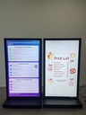 21.5inch Double Sided Table Display - Android OS