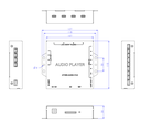 Audio Demonstrator - 4x USB-C audio&power
