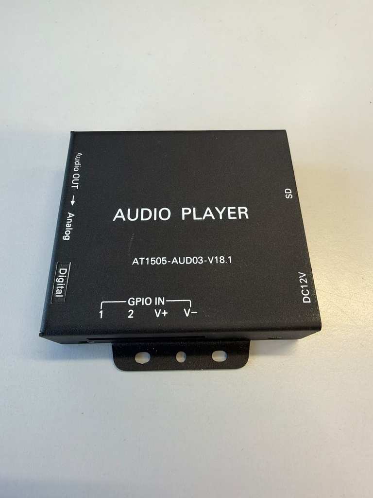 Demonstration AudioPlayer - 1x USB-C Audio+Power + 1x SPDIF + 2x Aux Out