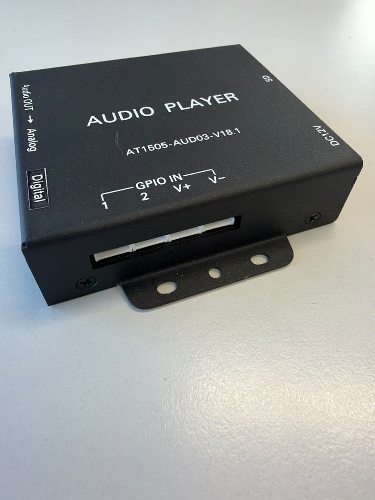 Demonstration AudioPlayer - 1x USB-C Audio+Power + 1x SPDIF + 2x Aux Out