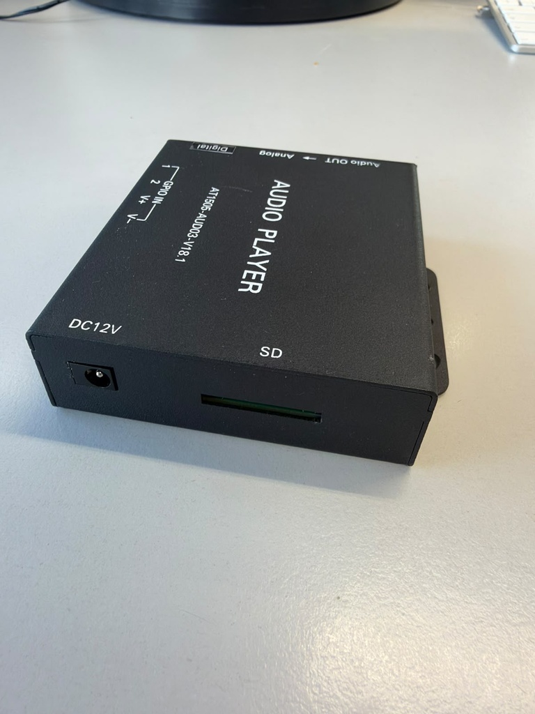 Demonstration AudioPlayer - 1x USB-C Audio+Power + 1x SPDIF + 2x Aux Out