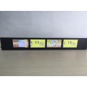 4.3inch Shelfwall MediaDisplay - 4xLCD VideoWall Mode