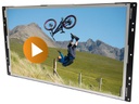 24inch MediaScreen - Open Metal Frame