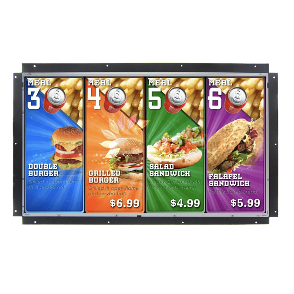 32inch MediaScreen Open Metal Frame 24-7 use