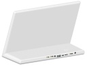 [EL-7008AIO-T-CD-WH-OS6.0-RK3128] 7inch Android Display - TouchScreen - Counter Model - White Housing