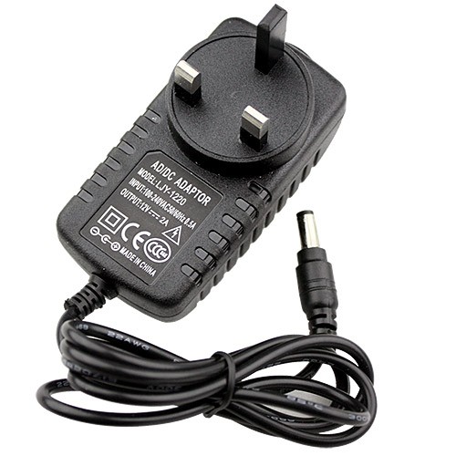 UK Power Adapter 12V-1A / 1.5A 